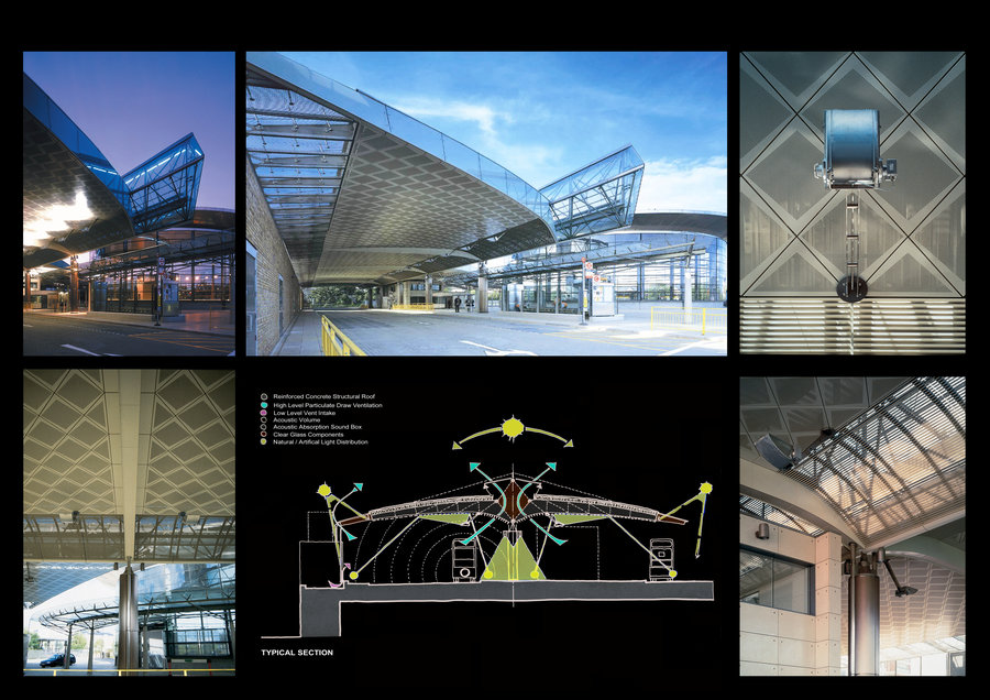 JUBILLE LINE EXTENSION, Canada Water Bus Interchange